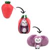 Flipetz Plush Toy 2-in-1 Owl / Strawberry