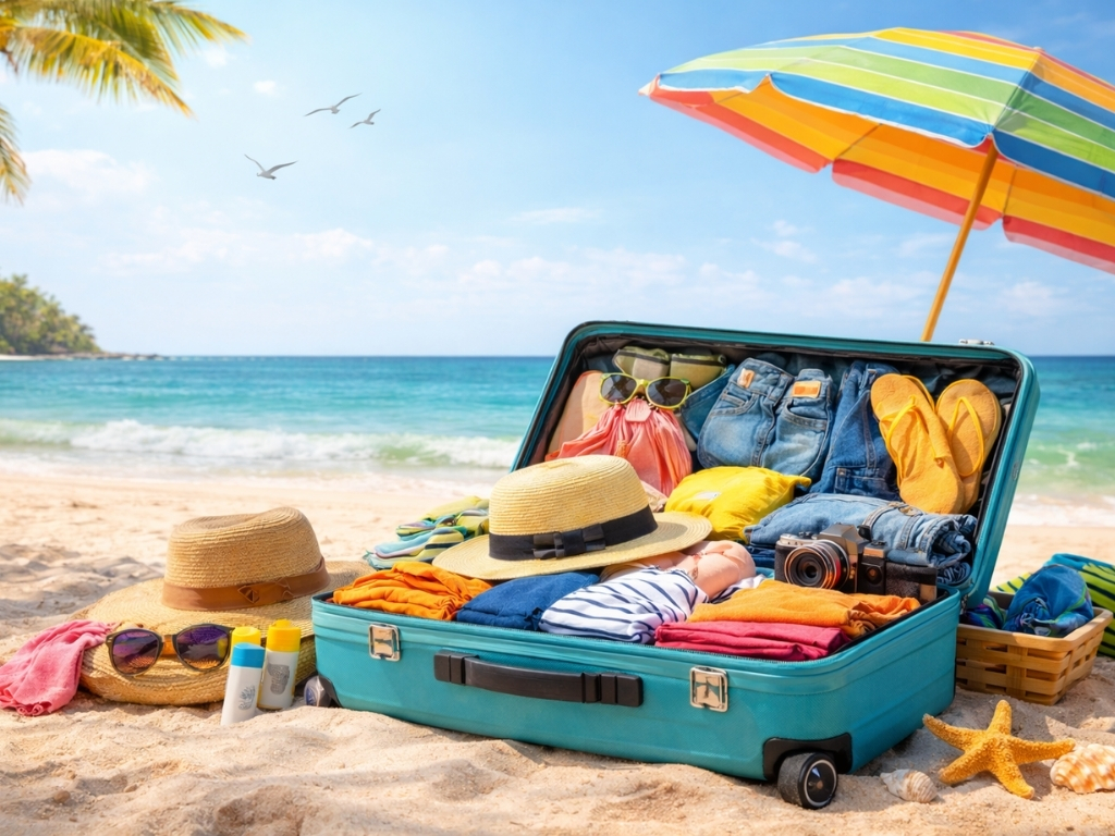 Jak si vystačit na dovolené s pár kousky oblečení?
