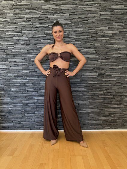 Kalhoty & overal - hnědá