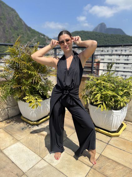 Kalhoty & overal - černá