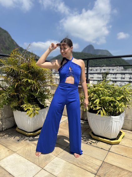 Kalhoty & overal - modrá