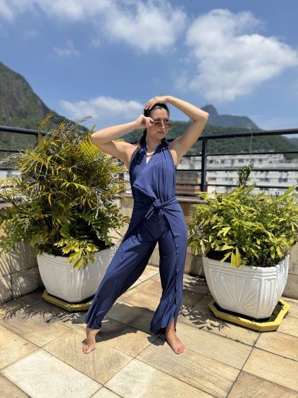 Kalhoty & overal - tmavě modrá