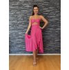 Zavinovací sukně LUXURY - růžová