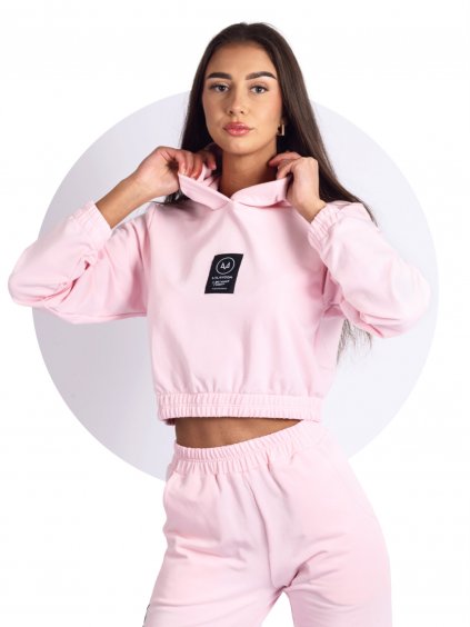 mikina crop comfy pink title alt