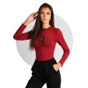 Crop Top Unique Maroon r title