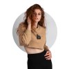 mikina crewneck crop sandy title n