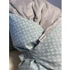 Péřová zavinovačka s plyšem winter baby