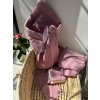 Multifunkční zavinovačka 3v1 mušelín Pastel pink