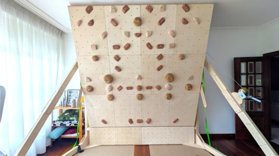 Domácí lezecká stěna: Jak ji postavit nebo vybrat