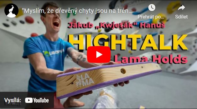 "Myslím, že dřevěný chyty jsou na trénink nepřekonatelný"