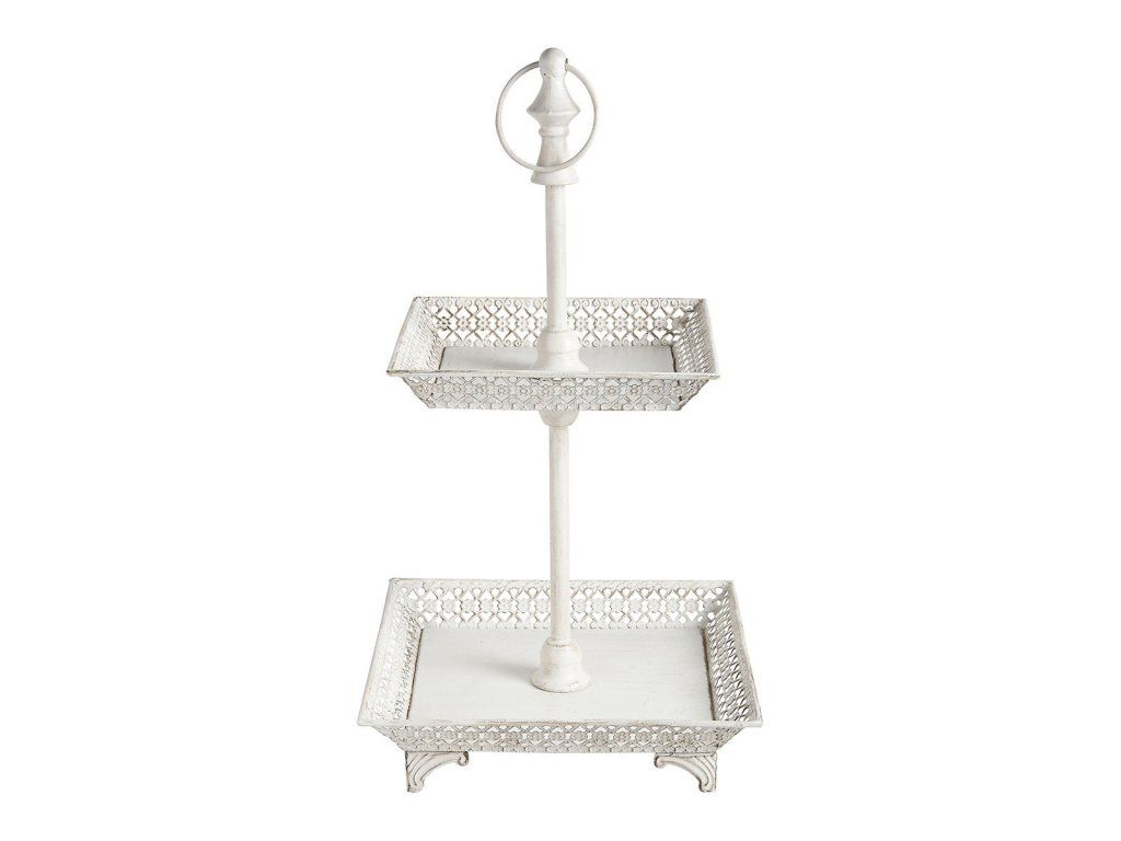 plateau 2 etages charme en metal