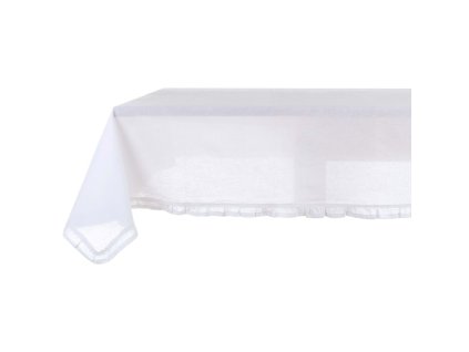 TISCHTUCH INFINITY 150*200 WEISS BLANC MARICLO