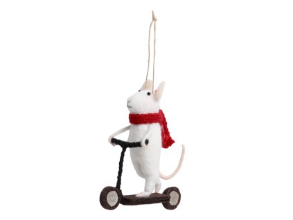 SCHICKES ANTIKES ROLLER-MAUS-ORNAMENT (52070000)