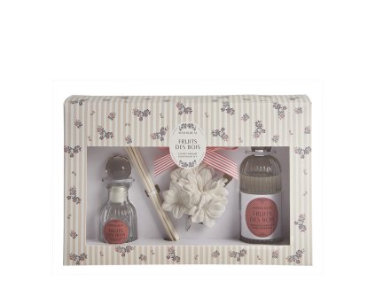 coffret decouverte parfum les intemporelles en fleurs fruits des bois