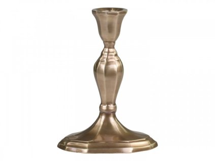KERZENSTÄNDER MESSING ANTIK MESSING 15CM SCHICK ANTIK (71060613)