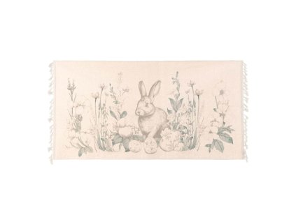 A37663 Veľkonočný koberček 60x120 Lapin Blanc Maricló (A37663)