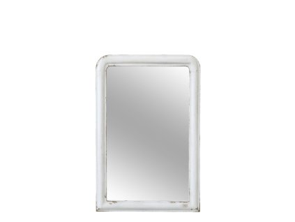 VINTAGE BIELE ZRKADLO CHIC ANTIQUE (22027319)-www.lamaison.sk