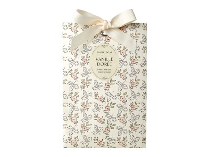 sachet parfume vanille doree