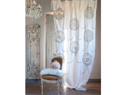 VORHANG CANDICE 140*290 BLANC MARICLO (A34050)
