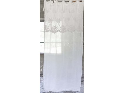 VORHANG CLARISSA 140*290 BLANC MARICLO (A2382699BI)