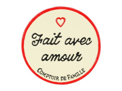 dessous de plat fait avec amour fontnel ivoire d24 201860 201860 DEB WEB