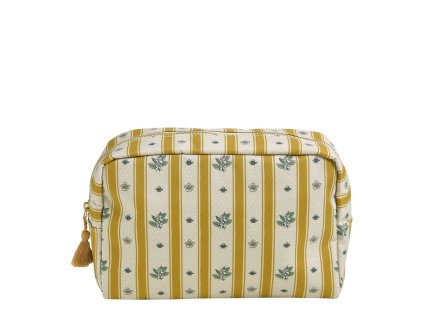 trousse de toilette rectangulaire fleur d oranger grand modele