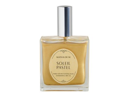 huile seche scintillante corps cheveux 100ml soleil pastel