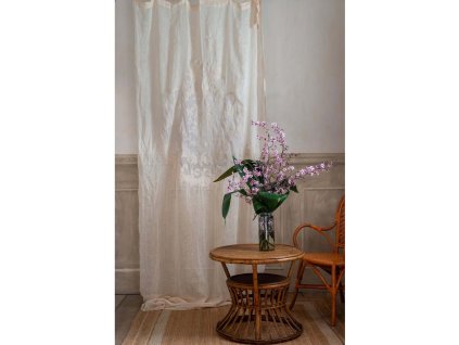 ĽANOVÝ ZÁVES DENTELLE 140X290 BLANC MARICLO (A38393)