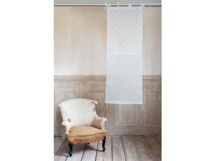 ZÁVES DENTELLE 60X160 BLANC MARICLO (A38722)