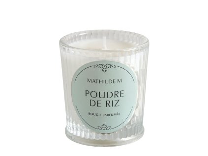 bougie parfumee 65 g poudre de riz