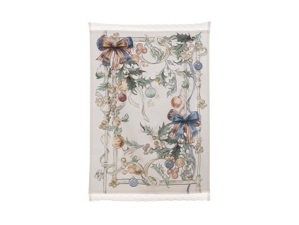 VIANOČNÁ UTIERKA INTRECCI BLANC MARICLO (A39028)