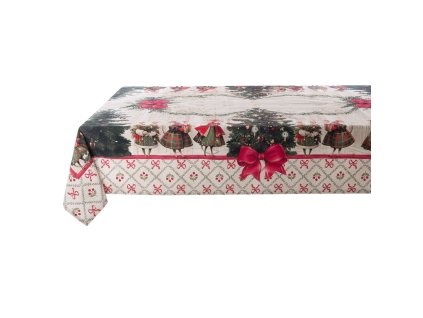 VIANOČNÝ OBRUS 150X220 NOEL BLANC MARICLO (A38321)