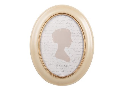 FOTO RÁMIK OVÁLNY 13X18 CLAYRE AND EEF (2F1321)