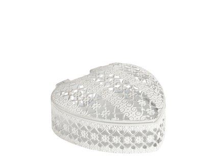 KOVOVÁ DÓZA ŠPERKOVNICA SRDCE MATHILDE-M (MDMOARBB0002)