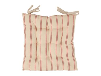 GEFÜLLTES SITZKISSEN LA CAMPAGNE 40X40CM COMPTOIR DE FAMILLE (3107)