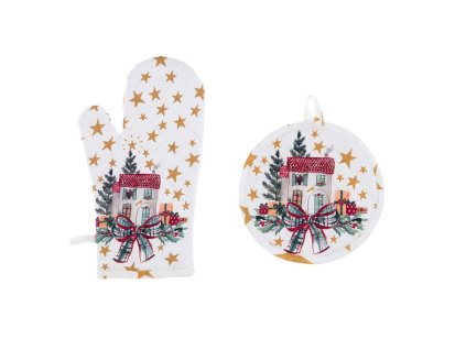NATALE BLANC MARICLO TOPFLAPPEN-SET (A35112)