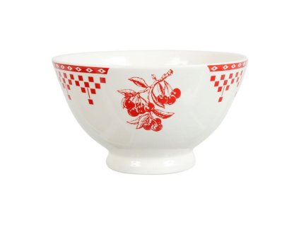 SCHALE DAMIER ROUGE 0,75L COMPTOIR DE FAMILLE (2036)