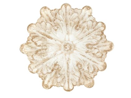 DEKORATION ROSETTE D94CM CERTOSA BLANC MARICLO (A31772)