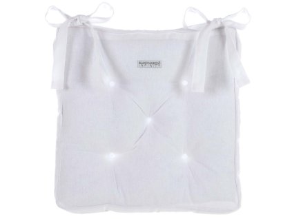 DICKES SITZKISSEN 40*40 INFINITY BLANC MARICLO (A2514599BI)