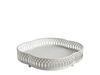 KOVOVÝ PODNOS 28CM MATHILDE-M (MDODPLPL0005B)