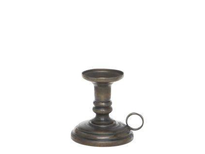 KOVOVÝ SVIETNIK S UŠKOM CHIC ANTIQUE (71123513)