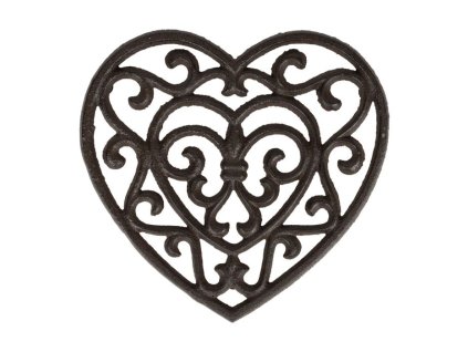 LIATINOVÁ PODLOŽKA SRDCE COMPTOIR DE FAMILLE (200942)-www.lamaison.sk