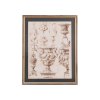 OBRAZ S GRAFIKOU V RÁME BLANC MARICLO (A37467)