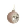 WEIHNACHTLICHE HALBKUGEL D10CM ROSA CHIC ANTIQUE (52064407)