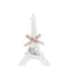 decor parfume tour eiffel petit modele voile de lin