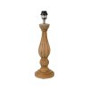 pied de lampe empire d15xh48cm manguier 41371 41371 DEB WEB