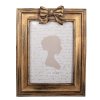 photo frame 10x15 cm gold colored plastic