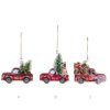 WEIHNACHTSAUTO ORNAMENT BLANC MARICLO (A35243B)