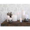 KERZE RUSTIC 60h WHITE CHIC ANTIQUE