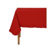 BAVLNENÝ ČERVENÝ OBRUS 250X150 COMPTOIR DE FAMILLE (201528)